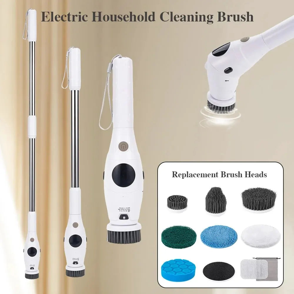8-IN-1 Household Electric Cleaning Brush